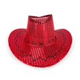 thumbnail image 3 of Slccxzc Sparkly Sequin Cowboy Hat Glitter Western Party Hat, 3 of 7