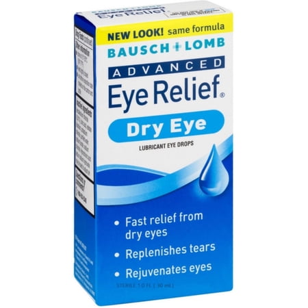 Bausch & Lomb Advanced Eye Relief Dry Eye Lubricant Eye Drops 1oz