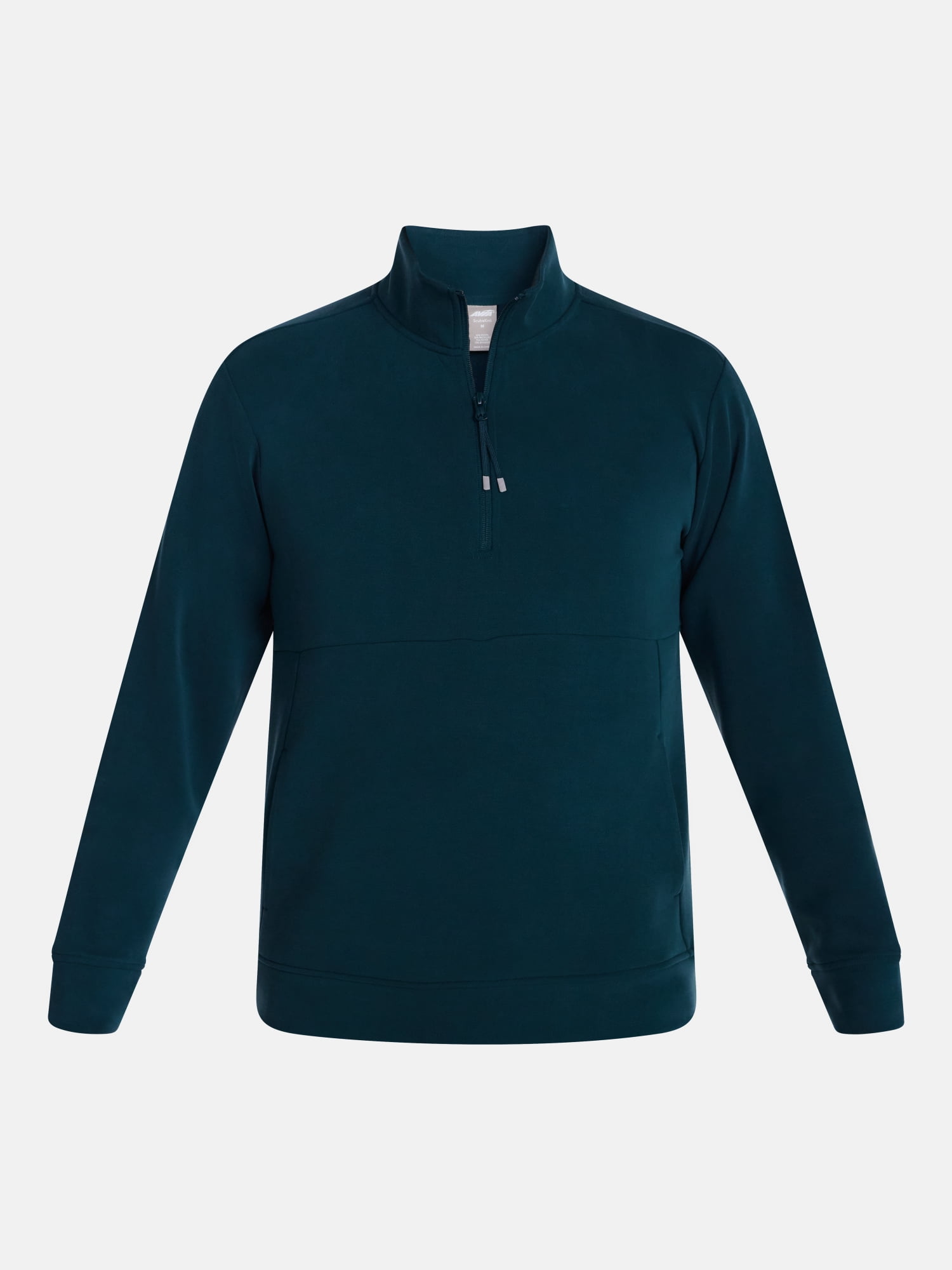 Avia Men's Twill ScubaKnit Quarter Zip Pullover Sweatshirt, Sizes XS-4XLT