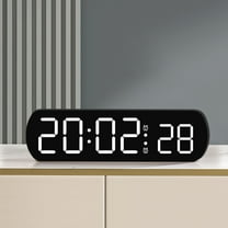 Apmemiss Clearance Projection Alarm Clock - LED Digital Alarm Clock for Bedrooms, RGB Color Changing Numbers, Dual Alarm with Snooze, USB Charger Port, Loud Alarm Clock for Heavy Sleepers