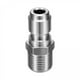 thumbnail image 1 of Acoplador para hidrolavadora,Acoplamiento de lavadora a presión,conector rápido de 3/8",Adaptador de acoplamiento de manguera de acero inoxidable NPT,Rosca de conector de extensión de, 1 of 8