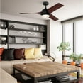 thumbnail image 2 of Westinghouse Evan 52" Matte Black Indoor Ceiling Fan with LED Light Fixture, 2 of 4