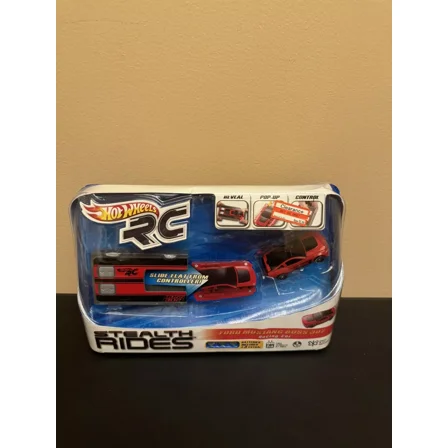 Hot Wheels Stealth Ride Rc Ford Mustang ( New )