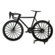 thumbnail image 1 of Bicicleta de aleación fundida a presión a escala 1/14, modelo artesanal, juguetes de bicicleta Negro, 1 of 8