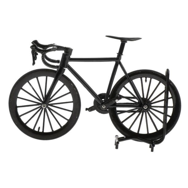 Bicicleta de juguete Diecast Zulema Mini bicicleta Diecast Negro