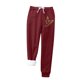 thumbnail image 1 of Gibobby Pantalones deportivos para mujer invierno Pantalones de terciopelo sólido cálido con bolsillos para mujer, pantalones para mantener el calor(Rojo,XG), 1 of 4