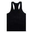 thumbnail image 2 of Mens Muscle Gym Tank Top Qiggri Men's Summer Leisure Pullover Sleeveless T-shirt Workout Clothes, 2 of 4