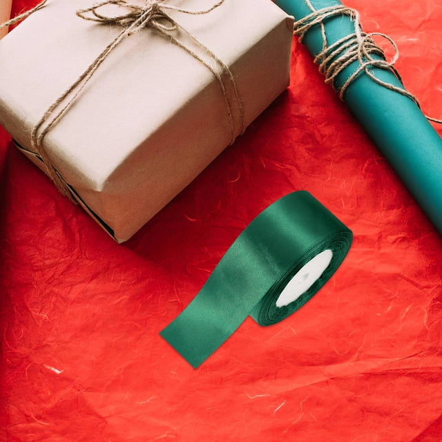 unbranded Decorativa Para Envoltura De Regalos Y En Color Verde Oscuro