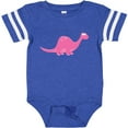 thumbnail image 3 of Inktastic Pink Dinosaur Girls Baby Bodysuit, 3 of 5