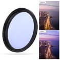 thumbnail image 3 of Camera Lens Filters, Light Weight Pollution Reduction Aluminum Alloy Camera Night Lens Filter 46mm  For Night For Camera For Shooting, 3 of 8