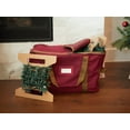 thumbnail image 4 of Covermates Keepsakes Christmas Light Storage Bag - Carrying Handles, ID Window - Holiday Storage, Red, 4 of 8