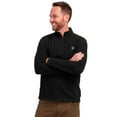 thumbnail image 3 of VORTEX Adult Male Yosemite Falls Microgrid Fleece Pullover, Color: Black, Size: 2XL, 3 of 4