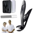 thumbnail image 1 of Large Ergonomic Nail Clippers for Seniors, Nail Clippers Nail File Set for Thick and Ingrown Toenails, 1 of 5