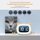 thumbnail image 2 of Reloj despertador para niños con luz nocturna regulable, lindo reloj digital con orejas de gato para niños y niñas, alarma de 5 minutos, OK para despertar a los niños (amarillo) JAMW Sencillez, 2 of 5