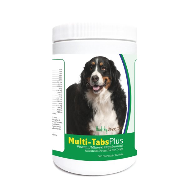 Healthy Breeds Dog MultiTab Vitamin and Mineral Supplement for Bernese