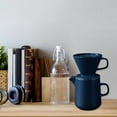 thumbnail image 2 of GUOOL Coffee Dripper Kit Kitchen Accessories Hand Brewed for Coffee Shop Office Blue S, 2 of 6