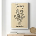 thumbnail image 6 of Birth Month I Premium Gallery Wrapped Canvas - Ready to Hang, 6 of 9