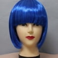 thumbnail image 1 of 10" Short Straight Hair Flapper Cosplay Costume Bob Wig, 1 of 3