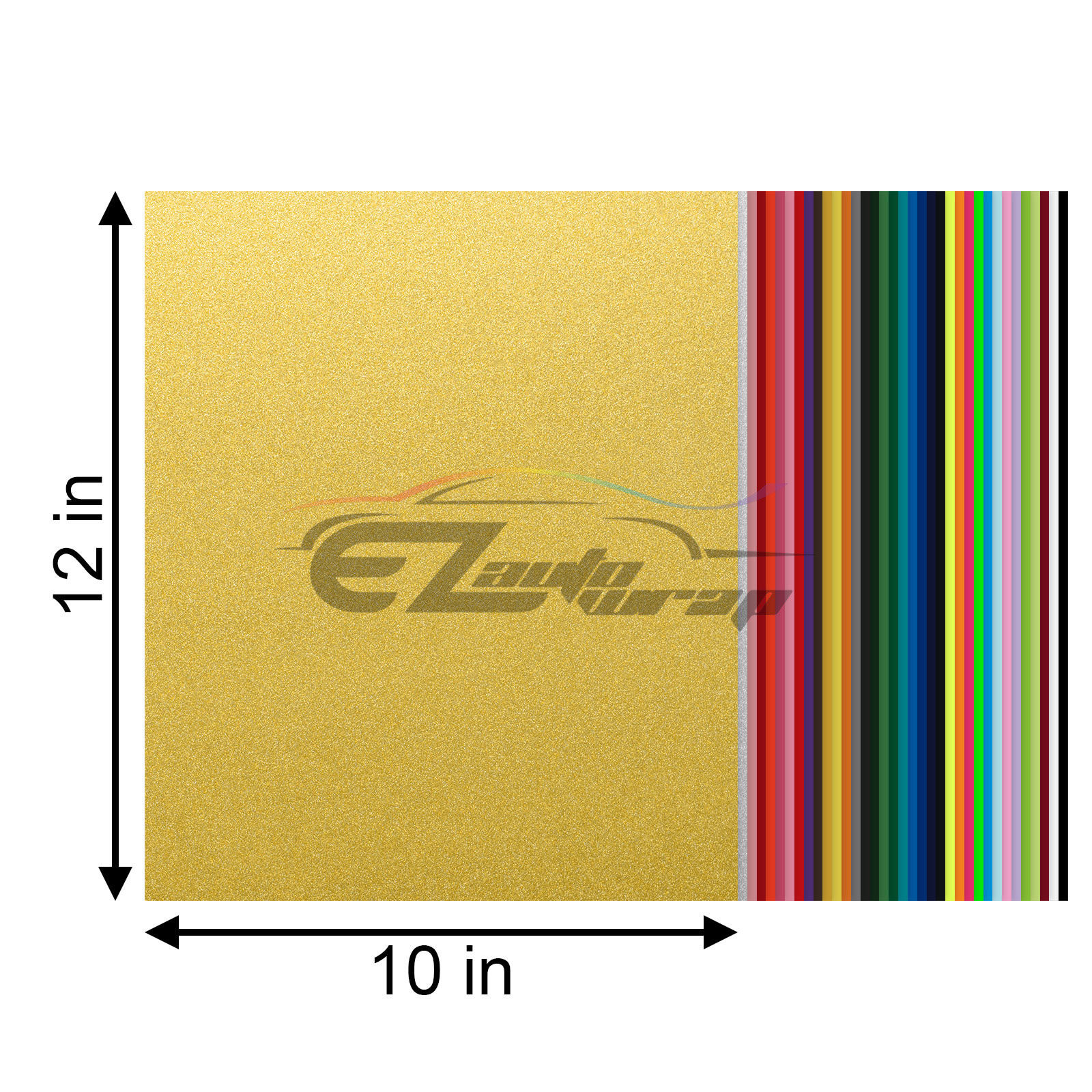 36Pcs 36 Colors Heat Transfer Vinyl 12" x 10" Sheets T-Shirt HTV Bundle Pack Set