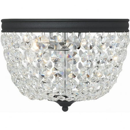 

Crystorama Lighting - Nola - 2 Light Flush Mount-8.5 Inches Tall and 11.5 Inches