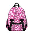 thumbnail image 2 of Funny Cartoon Pizza-Themed Student Backpack Lightweight and Water-Resistant School Book Bag with Pepperoni and Cheese Designs Spacious and Comfortable for Daily Use and Travel, 2 of 6