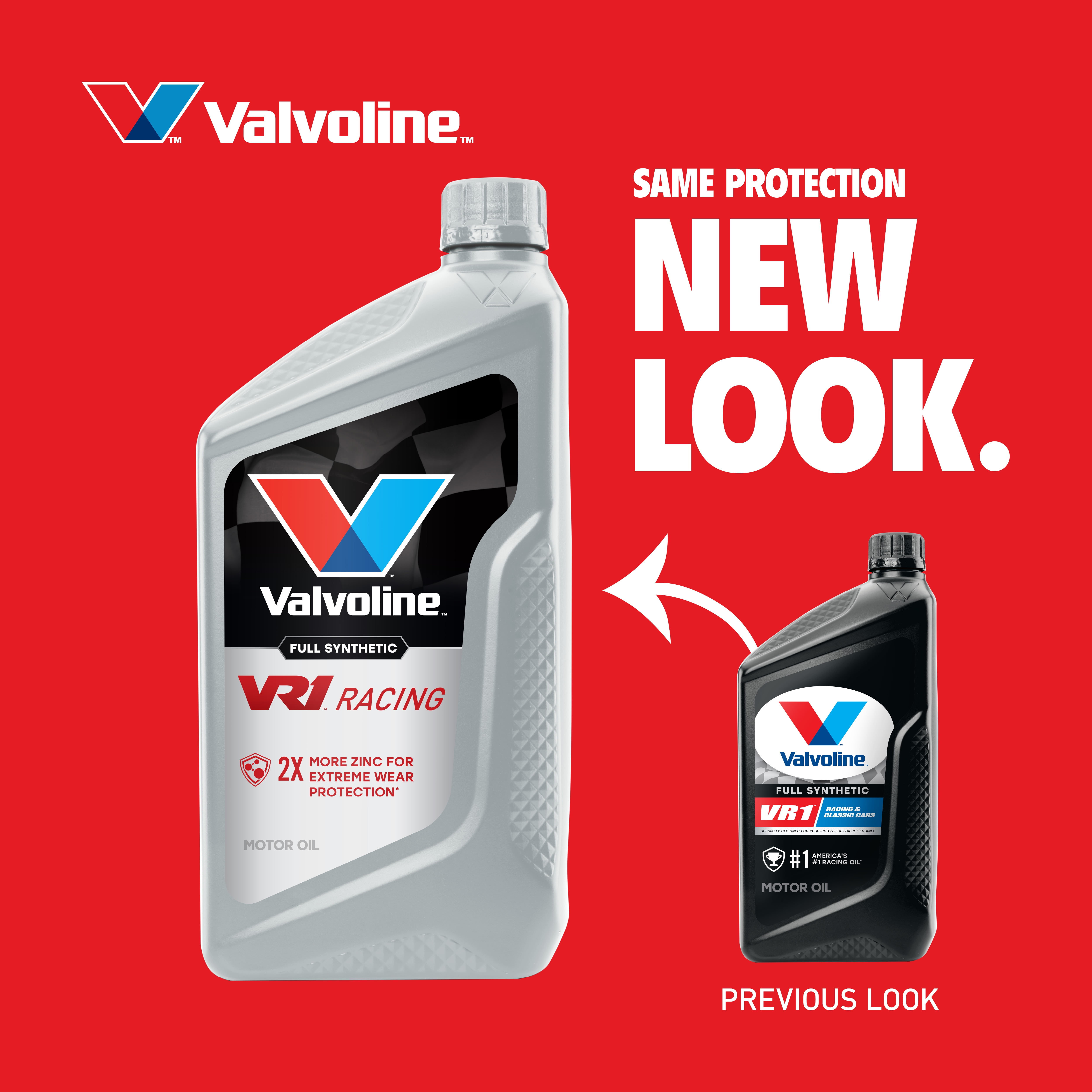 Valvoline VR1 Racing Full Synthetic 20W-50 Motor Oil 1 QT