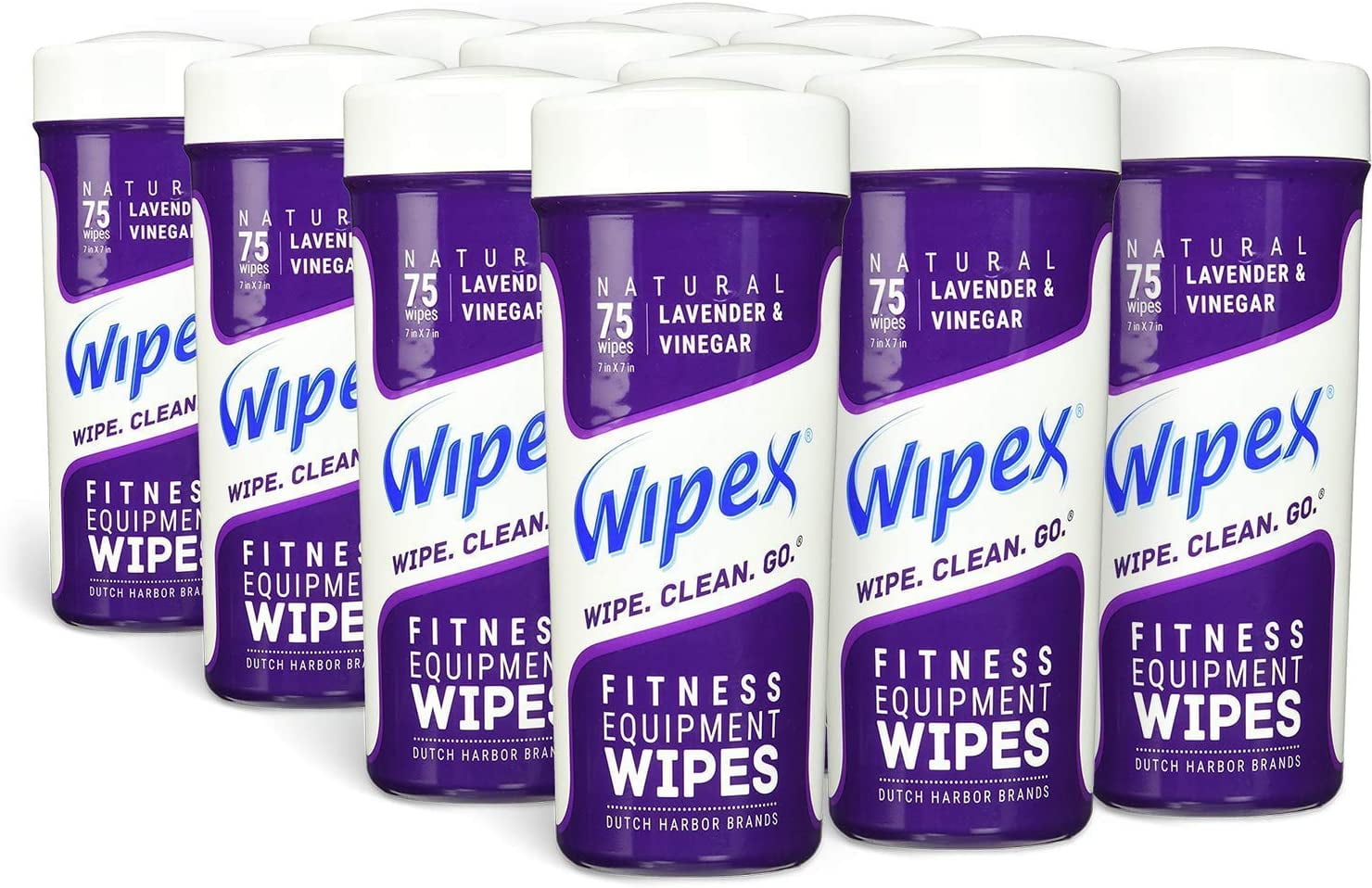 Wipex Natural Fitness Surface & Equipment Cleaning Wipes, Personal