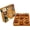 Classic, variant on ZHLLL Tic Tac Toe Wooden Board Games (Only X-O Pieces)- Unique Gifts, Fun Gifts for Adults and Use as Living Room Rustic Table Decor Ideal for Coffee Table Decor