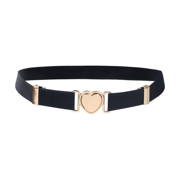 Loliuicca Children Stretch Belts Girls Multicolor Adjustable Elastic