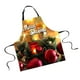 thumbnail image 1 of Delantal de Cocina Chistmas con Bolsillos Corbatas Delantal Cocina corazón, 1 of 6