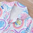 thumbnail image 4 of Wxolcjlv Womens Dog Portrait Print Pajama Set Short Sleeve Lapel Top Elastic Waist Sleep Shorts, 4 of 6