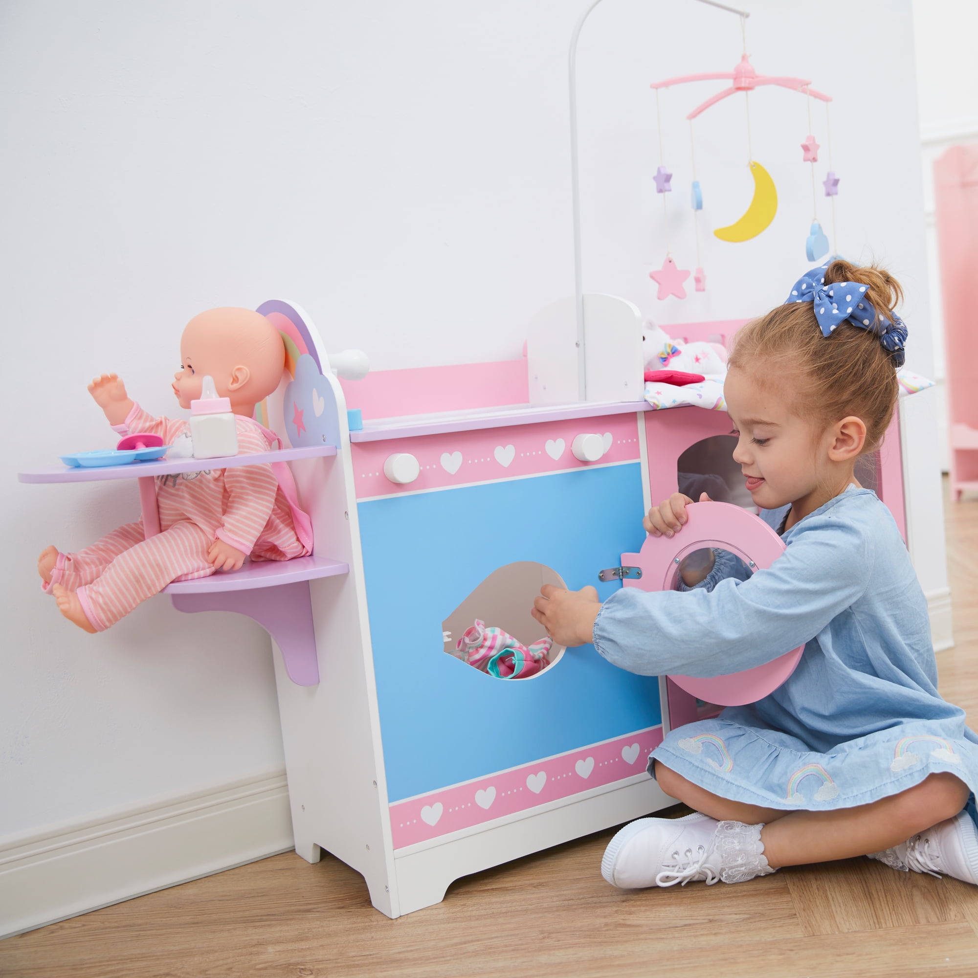 Olivia's Little World 6 In 1 Baby Doll Changing Station & Storage  TD-132522A, 1 - Kroger