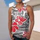 thumbnail image 1 of Camiseta sin mangas de cuello redondo para hombre, ropa deportiva para el hogar, pijamas, camiseta de color liso, blusa deportiva, blusa de poliéster para hombre, 1 of 5