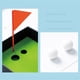 thumbnail image 2 of Golf Pen Set Mini Desktop Golf Ball Pen Gift Includes Putting Green 3 Clubs Pen Balls and Flag, 2 of 5