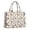 Highland Cow Sunflower, variant on Large Capacity Tote Bag,Beige Buffalo Skull Cactus Succulent Pattern Handbag Fashion Luxury Tote Bag,15.7"x13"x 5.1" Inches,Laptop Compatible
