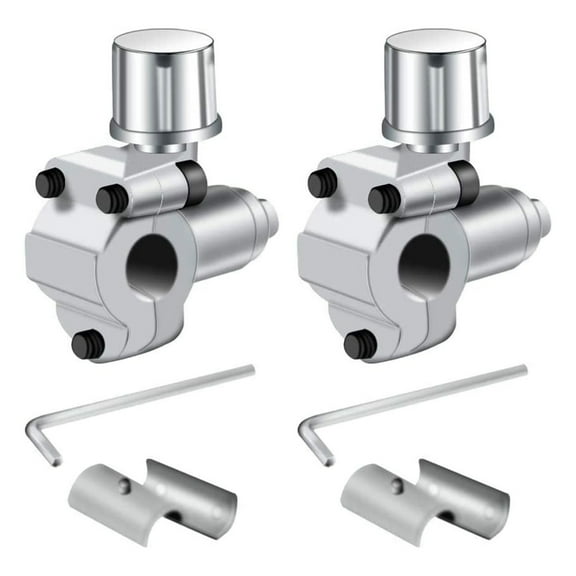 WINDLAND 2 Pieces BPV-31 Ball Valves Kits Metal Material Refrigerator Tap Valves