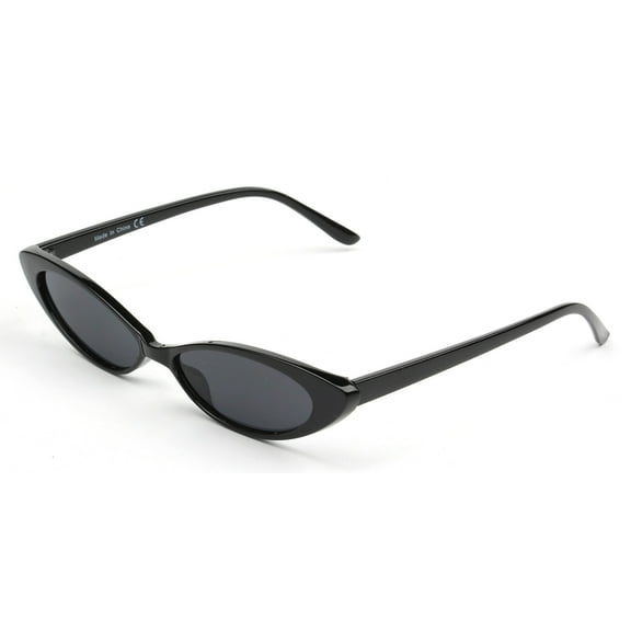 Coastal Vacation Polarized Sunglasses - Slim Frame Tropical Vibe