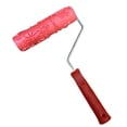 thumbnail image 2 of deevoka 178mm Texture Rubber Paint Roller Brush Accessory for Ceiling Wall Painting B, 2 of 9