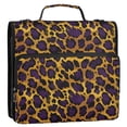 thumbnail image 5 of FORMRS Zipper Binder with Shoulder Strap 2-inch Ring 500 Sheet Capacity File Bag, Purple Leopard Print, 5 of 5