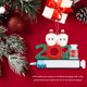 thumbnail image 3 of Máscara de Navidad colgante de muñeco de nieve Papá Noel jeringa Likrtyny decoración colgante bricolaje encanto escrito a mano manualidades suministros para festivales, 3 of 8