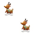thumbnail image 2 of Destyer Beautiful Balloon Christmas Decorations Party Essentials Christmas Gifts multicolor Reindeer 2Set, 2 of 6