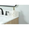 thumbnail image 4 of Elegant Decor Boise 30" MDF Single Bathroom Vanity with Backsplash in Mango Wood, 4 of 8