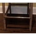 thumbnail image 3 of Pemberly Row Contemporary Wicker Patio Cushion Barstool in Kubu Gray, 3 of 4