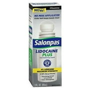 Salonpas lidocaine plus roll on pain relieving 4% lidocaine 3oz each