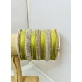 thumbnail image 4 of Silver & Light Green Color Bangles, 4 of 4