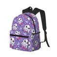 thumbnail image 2 of Rocae Owl And Flowers for Lightweight Casual Backpack Travel Hiking Backpack Carry On Laptop Backpack, 2 of 6