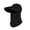 Black, variant on Womens Sun Hats Summer Outdoor Riding Face Shield Visor Anti UV Beach Travel Casual Headwear Blue One Size