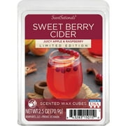 Sweet Berry Cider Scented Wax Melts, Scentsationals, 2.5 oz (1-Pack)