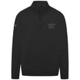thumbnail image 2 of Men's Levelwear Black Pittsburgh Pirates Murray Nightfall Quarter-Zip Top, 2 of 3