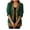 Green Coat for Women, variant on jtjvou Cardigan Sweaters for Women Color Block V Neck Long Sleeve Button Down Knitted Cozy Open Front Outerwear Jacket Green L